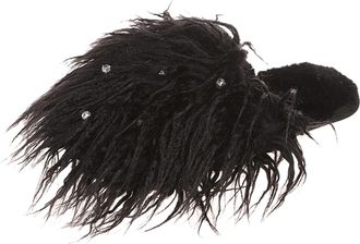 Generic items under 2 pounds Preppy Slippers Fashion Winter Thermal Breathable Non Slip Slippers Intdoor Shoes Flowers Casual Color Decorated Plush ladies sli