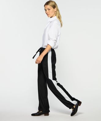 Serena Bute Cashmere Blend Serena Jogger - Dark Green