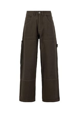 Alpha Industries Cargohose ALPHA INDUSTRIES Carpenter Pant, Herren, Gr. 30, Normalgr&ouml;ssen, schwarz (schwarz olive), Obermaterial: 100% Baumwolle, Hosen Cargohose