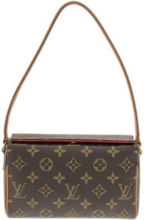 Louis Vuitton Borsa a spalla Pre-owned in tela - - Pre-owned - Donna - Marrone - ONE SIZE