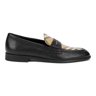 Burberry Mocassino tartan - - Shoes - Donna - Nero - 40 EU