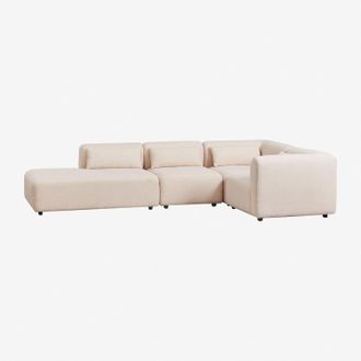 Sklum Sklum - Sof&aacute; Modular Rinconera De 4 Piezas Con Div&aacute;n Izquierdo Fogler