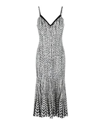 Valentino Sequin Embellished Dress