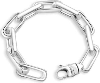 Pompeii3 Mens Fisher 14k Gold (120gram) or Platinum (193gram) Link Bracelet 9