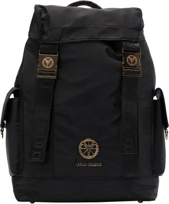 Carlo Colucci Cotini Dagrugzak - unisex - Rugzakken - Zwart - ONE Size - Nylon - Tassen
