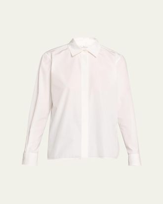 Max Mara Button-Down Cotton Shirt
