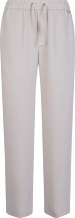 Herno Drawstring Broeken - Dames - Sweatpants - Grijs - L - Polyester - Broeken