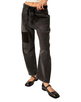 Free People Moxie Low Slung Nighthawk Jean