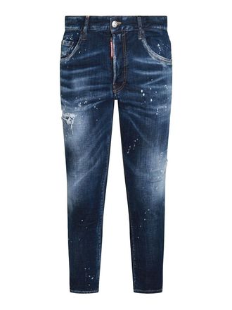 Dsquared2 Blue Denim Cotton Jeans