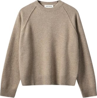 Sofie Schnoor Jersey de cuello redondo - Knitwear - Mujer - Beige - XS