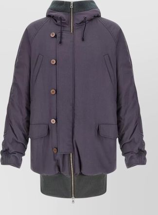 Magliano kenny three quarter hooded parka jacket