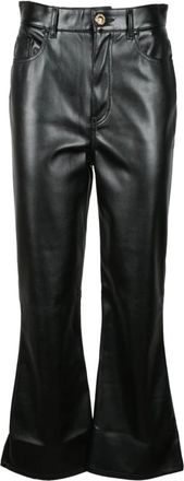 Chiara Ferragni Dames, Broeken, Zwart, Maat: XS Poliester