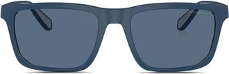 Emporio Armani Occhiali da sole squadrati - Blu