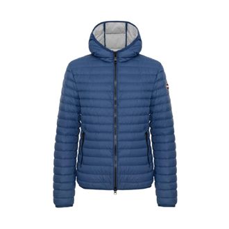Colmar Blue Jacket Extra Slim - Heren - Gewatteerde jassen - Blauw - S - Jassen