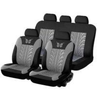 OEM Adecuado Para Fundas De Asientos De Coche, Juego Universal De Fundas Para Asientos De Coche, Fundas Para Asientos Delanteros Y Traseros, Gris