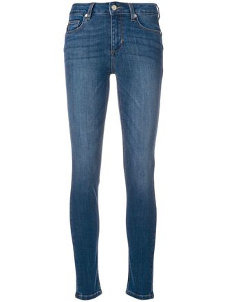 Liu Jo faded slim fit jeans - Blauw