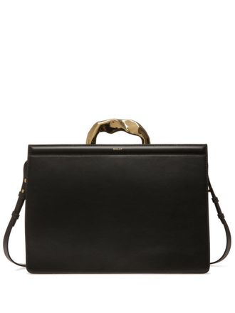 Bally Baroque leren shopper - Zwart
