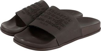 Maison Margiela Numbering Logo Slippers Size