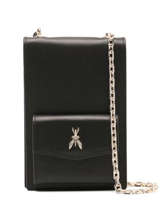 Patrizia Pepe Leren portemonnee - Zwart