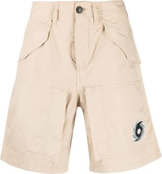 Palm Angels Tornado cotton cargo shorts - men - Polyester/Cotton - 52 - Neutrals