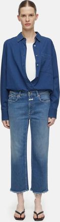 Closed Milo Slim Denim Jeans In Mid Blue