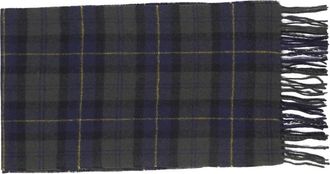 Barbour Tartan Lamswol Sjaal - Dames - Wintersjaals - Veelkleurig - ONE Size - Wol - Accessoires