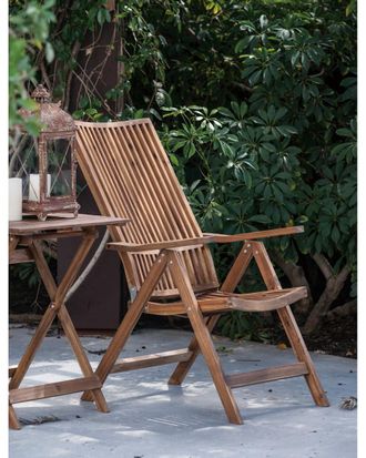 A&B Home Discontinued A&B Home Bayside Retreat Adjustable Lounge Chair