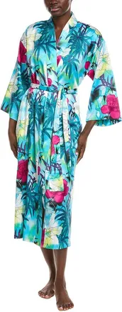 Natori Viva Printed Satin Robe