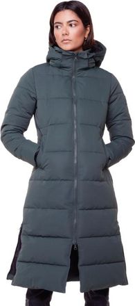 Alpine North KLUANE - Vegan Down Ultra Long Winter Parka in Green at Nordstrom, Size X-Large