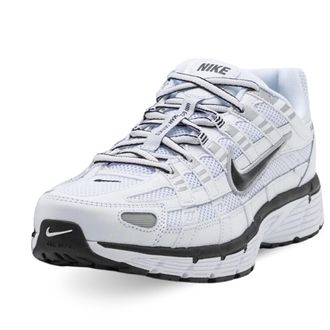 Nike CD6404-105 P-6000 Men White/Black-Metallic Silver-FLT Silver UK 8.5