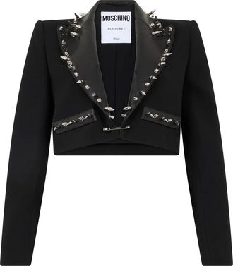 Moschino Donna, Giacche, Nero, 2Xl, new