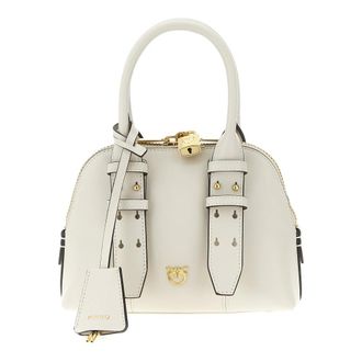 Pinko Pinko, Tassen, Dames, Wit, ONE Size, Katoen, Mini Escape Bag