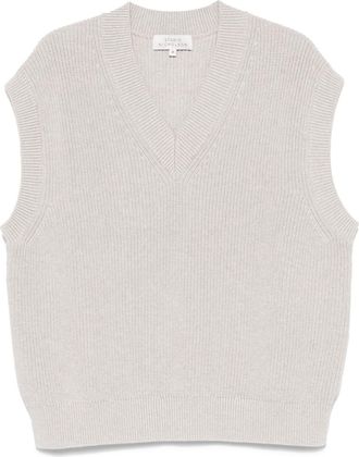 STUDIO NICHOLSON Cotton Vest - Mens - Cotton