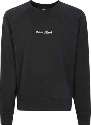 Maison Kitsuné Maison Kitsune Embroidery Oversize Reglan Sweatshirt