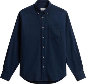 Woolrich flannel buttoned shirt - men - Cotton - 3XL - Blue