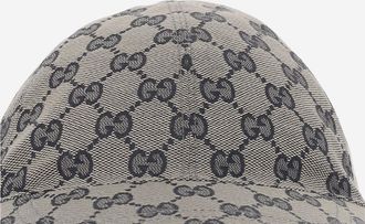 Gucci Boys Baseball Hat Gg Fabric Multicolour Polyester