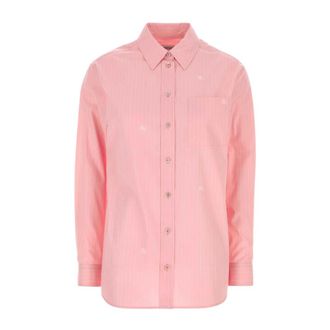Burberry Hemden - Dames - Blouses & Shirts - Roze - Maat: XS