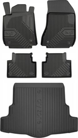 OEM Set 77 Tappetini E Copriauto In Gomma Alfa Romeo 159 Berlina 2005-2011