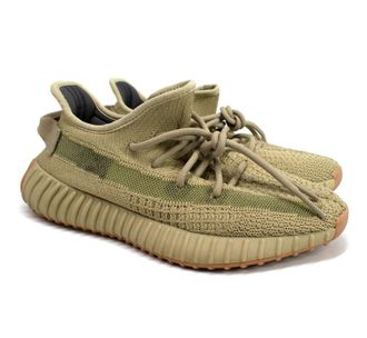Yeezy by Kanye West x Adidas Boost 350 V2 Sulfur Sneakers Size 40