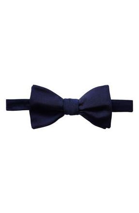 Eton Silk Grosgrain Bow Tie in Navy at Nordstrom Rack