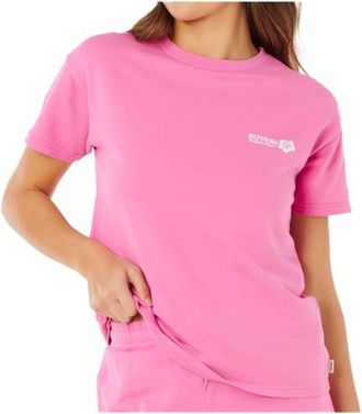 Rip Curl Surf Puff Party Pack Relaxed T-Shirt f&uuml;r Damen | rosa