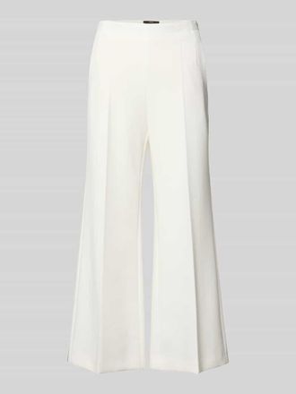 Windsor Slim Fit Culotte mit B&uuml;gelfalten in Offwhite, Gr&ouml;&szlig;e 34