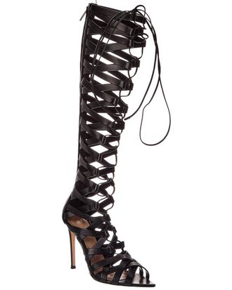 Gianvito Rossi Catherine 105 Leather Gladiator Sandal