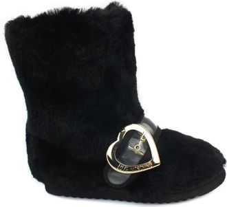 Love Moschino Enkellaars - Dames - Winterlaarzen - Zwart - 35 EU - Schoenen