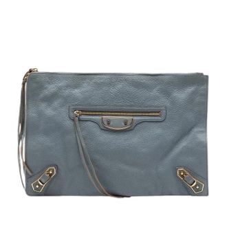 Balenciaga Pre-owned Clutches, female, Gray, Size: ONE SIZE Pre-owned Vintage Clutch
