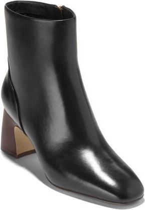 Cole Haan Gemma Bootie in Black Leather at Nordstrom Rack, Size 6.5