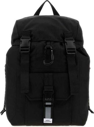 A.P.C. Black Fabric Trek 2.0 Backpack
