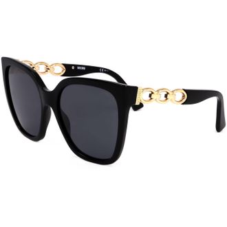 Moschino Womens 55 mm Grey Sunglasses