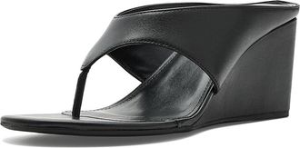 Marc Fisher Udena Womens Dress Sandals Black Leather : 6 M