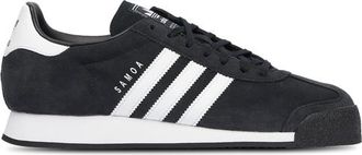 adidas Mens adidas Originals Samoa Nubuck - Shoes Core Black/White/White Size 10.0